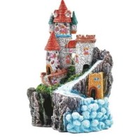 Büyüleyici Akvaryum Dekor Şato