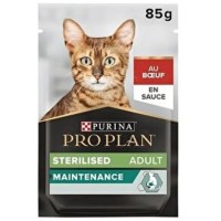 Pro Plan Sterilised  Sığır Etli Kısırlaştırılmış Pouch Kedi Yaş Maması 85 gr