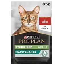 Pro Plan Sterilised  Sığır Etli Kısırlaştırılmış Pouch Kedi Yaş Maması 85 gr