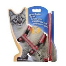 Reflektörlü Kedi Gezdirme Tasması