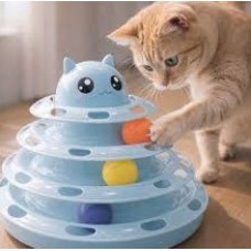 3 Katlı Toplu Kedi Oyuncağı 