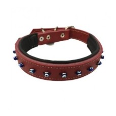 Dog Life Nazar Boncuklu Suni Deri Köpek Boyun Tasması 