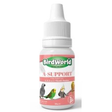 Bird World A-Support Kuş Vitamin Damlası 30ml