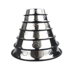 Demirhan Group (30cm) Çelik -  Kedi Köpek Mama Kabı 