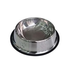 Hakdem Pet (18cm) Çelik - Kedi Köpek Mama Kabı