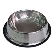 Hakdem Pet (22cm) Çelik - Kedi Köpek Mama Kabı