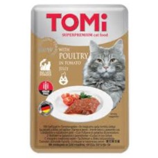 Tomi Tahılsız Domatesli Tavuklu Yaş Mama 100 Gr