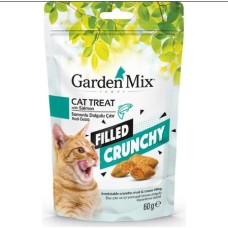 Garden Mix Somonlu İçi Dolgulu Kedi Ödülü 60GR