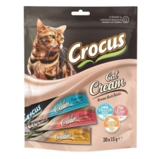 Crocus 30'lu Karışık Kedi Ödül Maması - Ton balıklı - Somonlu - Tavuklu