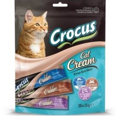 Crocus 30'lu Karışık Kedi Ödül Maması - Karides - Yengeç - Somon ve Karides