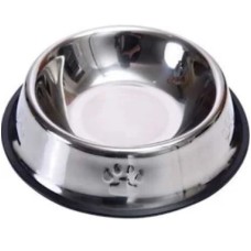 Demirhan Group (25cm) Çelik -  Kedi Köpek Mama Kabı 