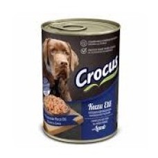 Crocus Köpek Konserve Yaş Mama 