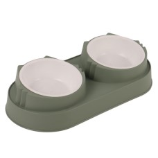 Madpet İkili Kedili - Kedi Köpek Mama Kabı